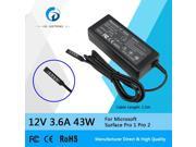 12V 3.6A 43W AC Tablet Power Adapter Charger for Microsoft Surface Pro1 Pro2 Pro 1 Pro 2
