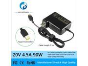 20V 4.5A 90W AC Laptop Power Adapter Charger for Lenovo ThinkPad X1 Carbon G405s G500 G500s G505 G505s G510 G700 S210 S510p