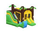 Inflatable HQ Commercial Grade Jungle Bounce House 100% PVC with Blower and Slide