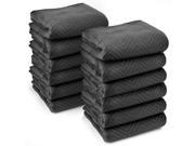 12 Ultra Thick Pro Moving Blankets 65lbs Dozen Weight 72 x 80