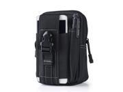 Sports Outdoors Man Running Waist Bag 5.5 6 Inch for Cellphone Keys Flashlight Ect Black
