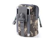 Sports Outdoors Man Running Waist Bag 5.5 6 Inch for Cellphone Keys Flashlight Ect ACU Camouflage