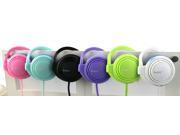 IEnjoy IN 210 Sport 3.5MM Plug Noodle Hanging Earphone Earbuds for Samsung Iphone Xiaomi Andrews Smart Phones and Computer White