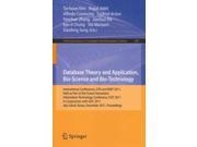 Database Theory and Application Bio Science and Bio Technology Communications in Computer and Information Science