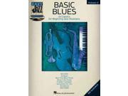 Basic Blues Hal Leonard Easy Jazz Play Along PAP COM