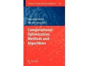 Computational Optimization Methods and Algorithms Studies in Computational Intelligence