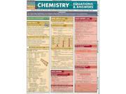 Chemistry Equations Answers Quickstudy Reference Guides Academic LAM CHRT