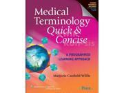 Medical Terminology CD ROM Pass Code Quick Concise A Programmed Learning Approach