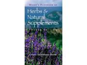 Mosby s Handbook of Herbs Natural Supplements Mosbys Handbook of Herbs and Natural Supplements 4