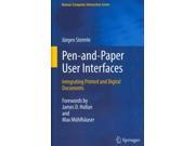 Pen and Paper User Interfaces Human computer Interaction