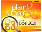 Microsoft Excel 2010 Plain Simple Plain Simple