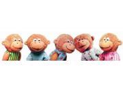 Eileen Christlelow s Five Little Monkeys Finger Puppet Playset BOX PCK TO