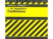 CliffsNotes on St. Augustine s Confessions Library Edition CliffsNotes