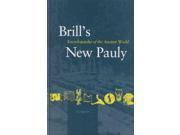 Brill s New Pauly Encyclopaedia of the Ancient World Antiquity A Ari Brill s New Pauly