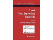 E Coli Gene Expression Protocols Methods in Molecular Biology