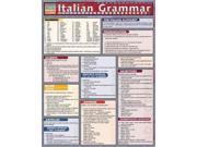 Italian Grammar ITALIAN Quickstudy Reference Guides Academic