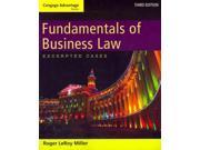 Fundamentals of Business Law Excerpted Cases Cengage Advantage Books