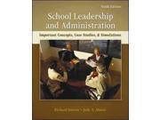 School Leadership Administration Important Concepts Case Studies Simulations