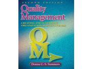 Quality Management Creating and Sustaining Organizational Effectiveness