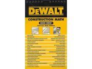 Dewalt Construction Math Quick Check SPI