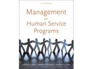 Management of Human Service Programs 5