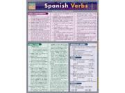 Spanish Verbs Laminated Reference Guide; Quick Study Academic