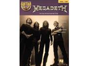 Megadeth Guitar Play Along PAP COM