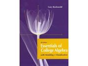 Essentials of College Algebra With Modeling Visualization Mymathlab Mystatlab Student Access Code Card 4 HAR PSC