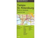 Rand McNally Tampa St. Petersburg Regional Map FOL MAP