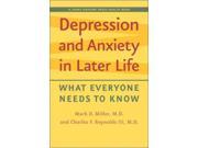 Depression and Anxiety in Later Life What Everyone Needs to Know Johns Hopkins Press Health Book
