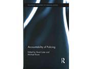 Accountability in Policing Routledge Frontiers of Criminal Justice