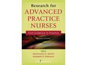 Research for Advanced Practice Nurses 2