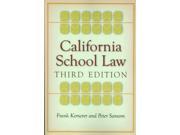 California School Law 3