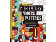 Mid Century Modern Patterns 30 Original Illustrations to Color Customize and Hang Just Add Color