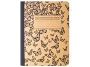 Monarch Migration Decomposition Book College ruled Composition Notebook With 100% Post consumer waste Recycled Pages