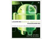 Learning Android Application Programming A Hands On Guide to Building Android Applications Addison Wesley Learning