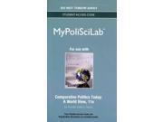 Comparative Politics Today MyPoliSciLab Standalone Access Card A World View