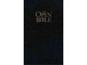 The Open Bible King James Version Black Bonded Leather Signature