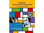 Business Communication Essentials Mybcommlab With Pearson Etext Access Card