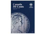 Canada 50 Cent Folder Queen Elizabeth Collection 1968 2014 Whitman Canadian Coin Folders