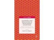 Learning and Education in Developing Countries Research and Policy for the Post 2015 Un Development Goals