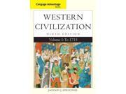 Western Civilization To 1715 Cengage Advantage Books