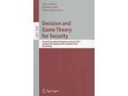Decision and Game Theory for Security Lecture Notes in Computer Science