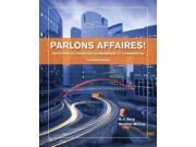 Parlons Affaires! FRENCH Initiation Au Francais Economique Et Commercial