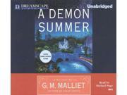 A Demon Summer Max Tudor Mysteries