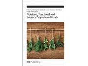 Nutrition Functional and Sensory Properties of Foods Special Publication Royal Society of Chemistry