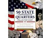 50 State Commemorative Quarters Collector s Map NOV