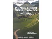 Tagalog English English Tagalog Standard Dictionary Hippocrene Standard Dictionaries BLG REP