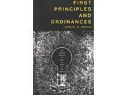 First Principles and Ordinances