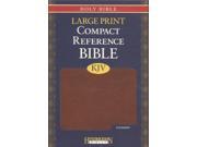 Holy Bible King James Version Espresso Flexisoft Large Print Compact Reference